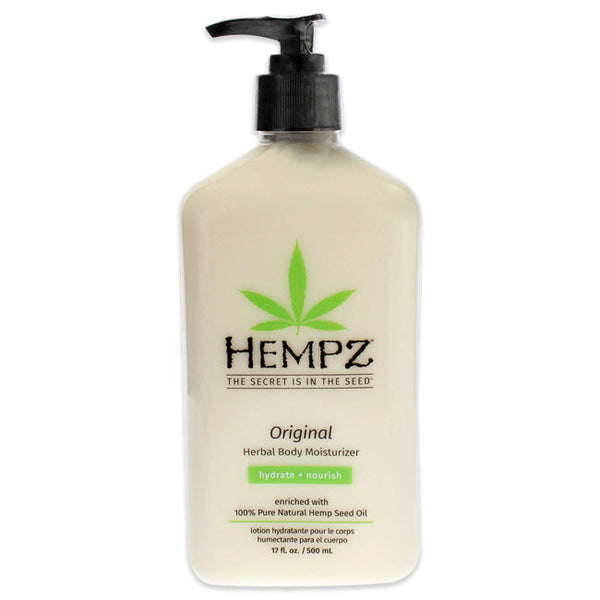 Hempz Original Herbal Body Moisturizer by Hempz for Unisex - 17 oz Lotion