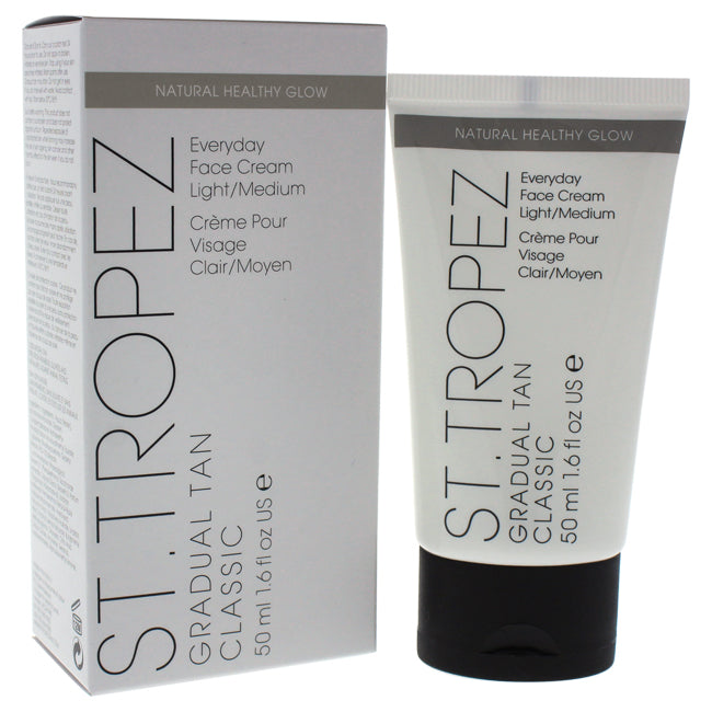 St. Tropez Gradual Tan Classic Everyday Face Cream - Light/Medium by St. Tropez for Unisex - 1.6 oz Cream