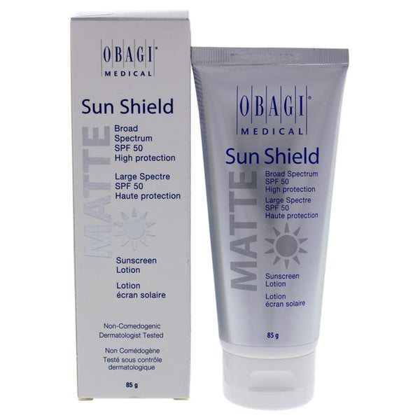 Obagi Sun Shield Matte SPF 50 by Obagi for Unisex - 3 oz Sunscreen