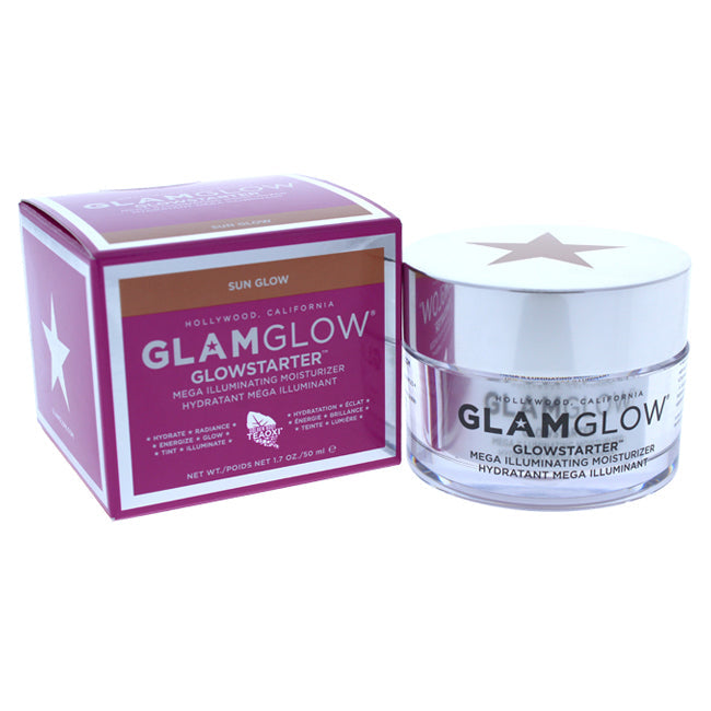 Glamglow Glowstarter Mega Illuminating Moisturizer - Sun Glow by Glamglow for Unisex - 1.7 oz Moisturizer