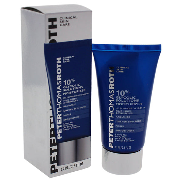 Peter Thomas Roth Glycolic Solutions 10% Moisturizer by Peter Thomas Roth for Unisex - 2.2 oz Moisturizer