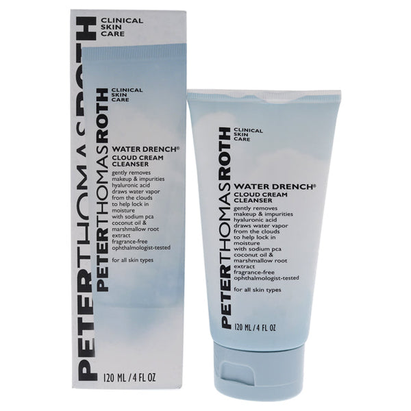 Peter Thomas Roth Water Drench Cloud Cream Cleanser by Peter Thomas Roth for Unisex - 4 oz Cleanser