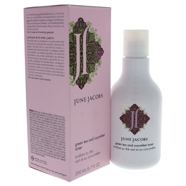 June Jacobs Green Tea & Cucumber Toner by June Jacobs for Unisex - 6.7 oz Toner