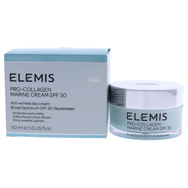 Elemis Pro-Collagen Marine Cream SPF 30 by Elemis for Unisex - 1.6 oz Day Cream