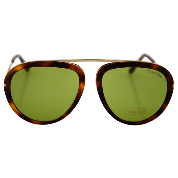 Tom Ford Tom Ford FT0452 Stacy 56N - Brown/Green by Tom Ford for Unisex - 57-16-140 mm Sunglasses