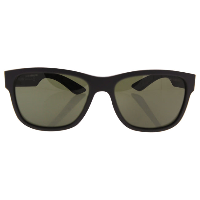 Prada Prada SPS 03Q UB0-4J1 - Brown Rubber/Drak Green by Prada for Unisex - 57-17-145 mm Sunglasses