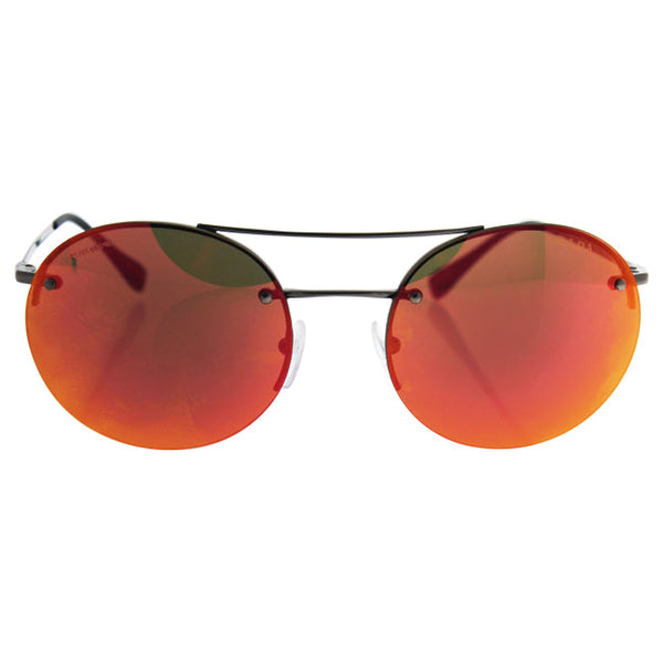 Prada Prada SPS 54R 5AV-5M0 - Gunmetal/Brown Orange by Prada for Unisex - 56-18-135 mm Sunglasses