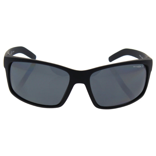 Arnette Arnette AN 4202 447/81 Fastball - Fuzzy Black/Grey Polarized by Arnette for Unisex - 62-16-135 mm Sunglasses