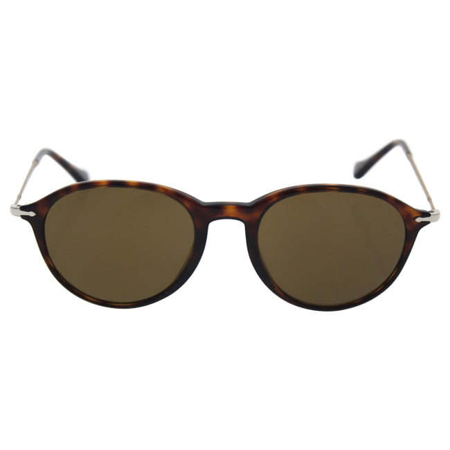 Persol Persol PO3125S 24/57 Reflex Edition - Havana/Brown Polarized by Persol for Unisex - 49-19-140 mm Sunglasses