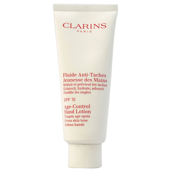 Clarins Age-Control Hand Lotion SPF 15 by Clarins for Unisex - 3.4 oz Hand Lotion (Unboxed)