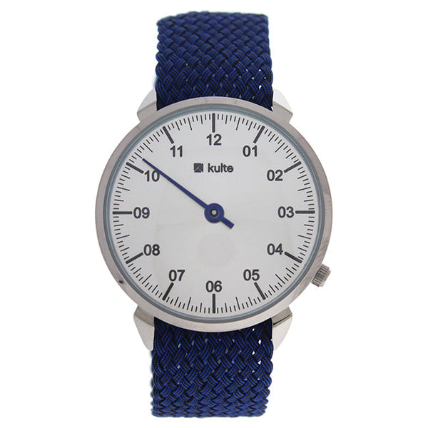 Kulte KUTPBL Forever - Silver/Blue Nylon Strap Watch by Kulte for Unisex - 1 Pc Watch