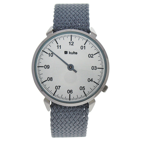 Kulte KUTPGR Mister - Silver/Grey Nylon Strap Watch by Kulte for Unisex - 1 Pc Watch