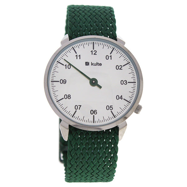 Kulte KUTPGRN Fresh Mint - Silver/Green Nylon Strap Watch by Kulte for Unisex - 1 Pc Watch