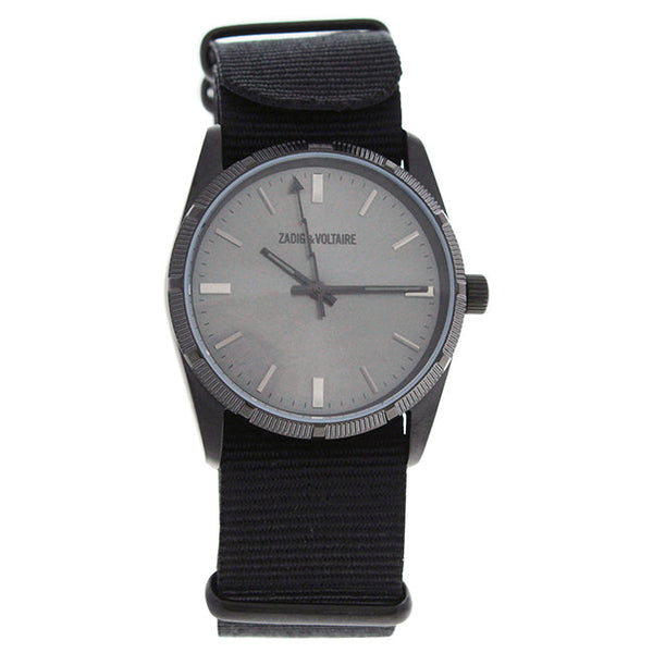 Zadig & Voltaire ZVF218 Fusion - Black Nylon Strap Watch by Zadig & Voltaire for Unisex - 1 Pc Watch