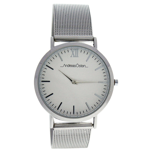 Andreas Osten AO-131 Distrig - Silver Stainless Steel Mesh Bracelet Watch by Andreas Osten for Unisex - 1 Pc Watch