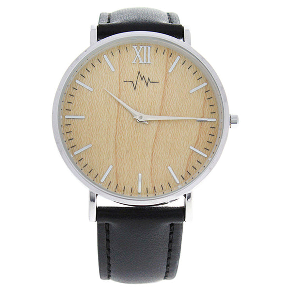 Andreas Osten AO-171 Hygge - Silver/Black Leather Strap Watch by Andreas Osten for Unisex - 1 Pc Watch
