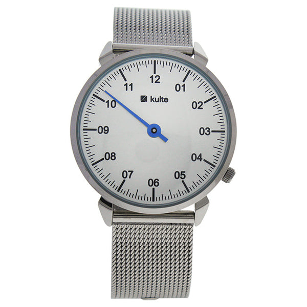 Kulte KU15-0011 Silver Stainless Steel Mesh Bracelet Watch by Kulte for Unisex - 1 Pc Watch