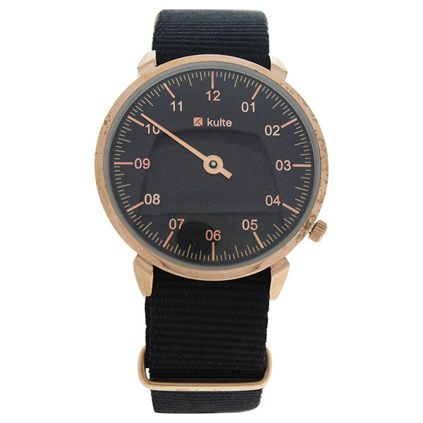 Kulte KUL01 Forever Young - Rose Gold/Black Nylon Strap Watch by Kulte for Unisex - 1 Pc Watch