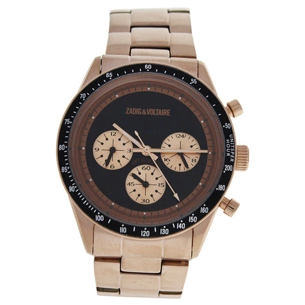 Zadig & Voltaire ZVM128 Master - Rose Gold Stainless Steel Bracelet Watch by Zadig & Voltaire for Unisex - 1 Pc Watch