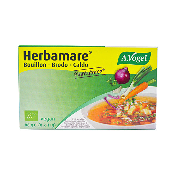 Vogel Herbamare Bouillon Vegetable Stock Cubes Low Sodium ( x 8) Pack 9.5g