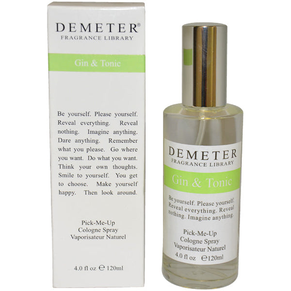 Demeter Gin and Tonic by Demeter for Women - 4 oz Cologne Spray