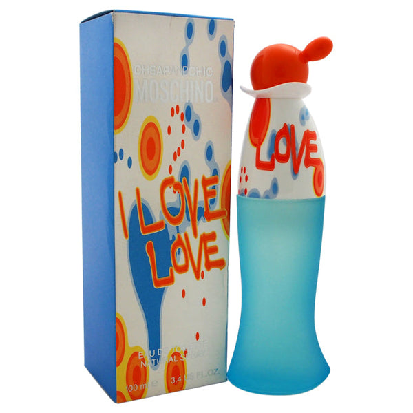 Moschino I Love Love Cheap And Chic by Moschino for Women - 3.4 oz EDT Spray