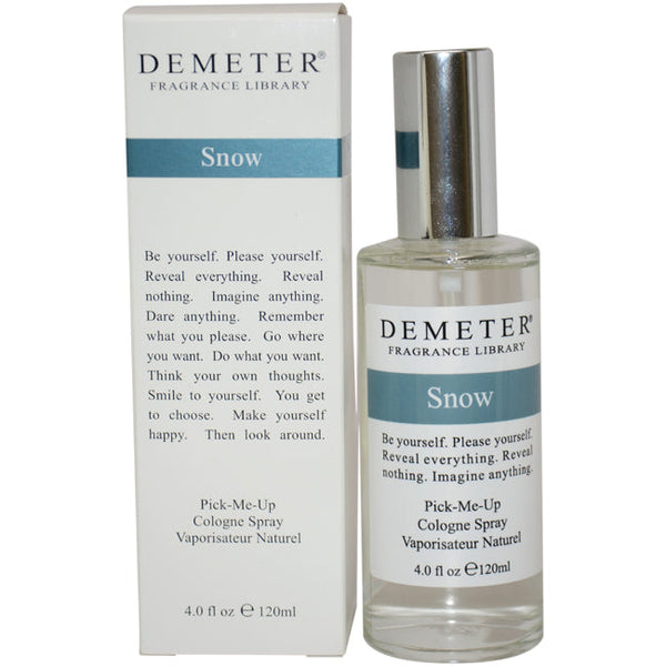 Demeter Snow by Demeter for Women - 4 oz Cologne Spray