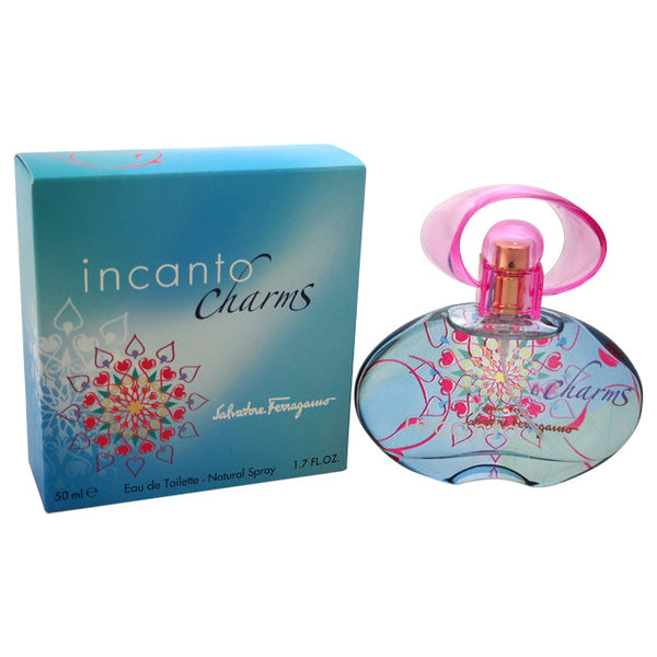 Salvatore Ferragamo Incanto Charms by Salvatore Ferragamo for Women - 1.7 oz EDT Spray