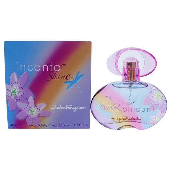 Salvatore Ferragamo Incanto Shine by Salvatore Ferragamo for Women - 1.7 oz EDT Spray