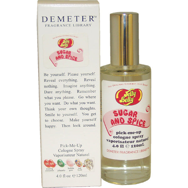 Demeter Jelly Belly Sugar and Spice by Demeter for Women - 4 oz Cologne Spray