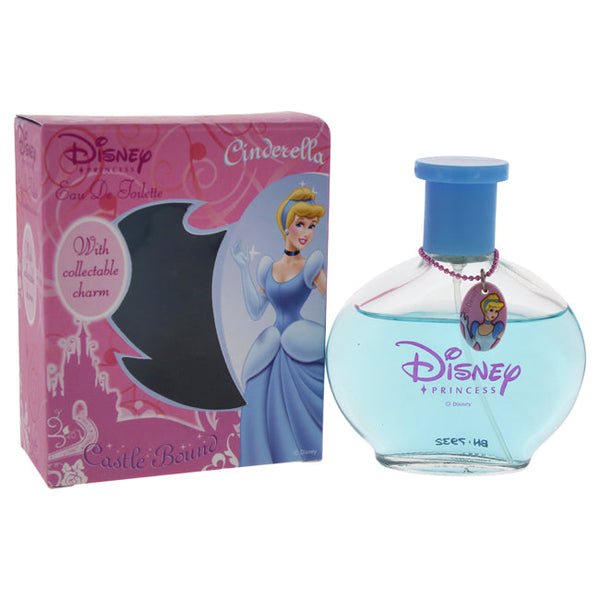 Disney Cinderella by Disney for Kids - 1.7 oz EDT Spray (with Charm)