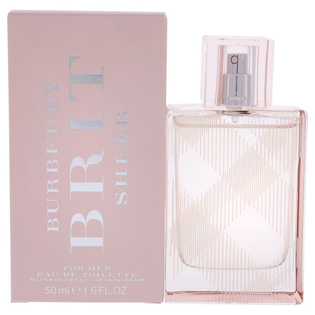 Burberry Burberry Brit Sheer by Burberry for Women - 1.6 oz EDT Spray