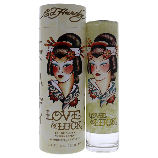 Christian Audigier Ed Hardy Love and Luck by Christian Audigier for Women - 3.4 oz EDP Spray