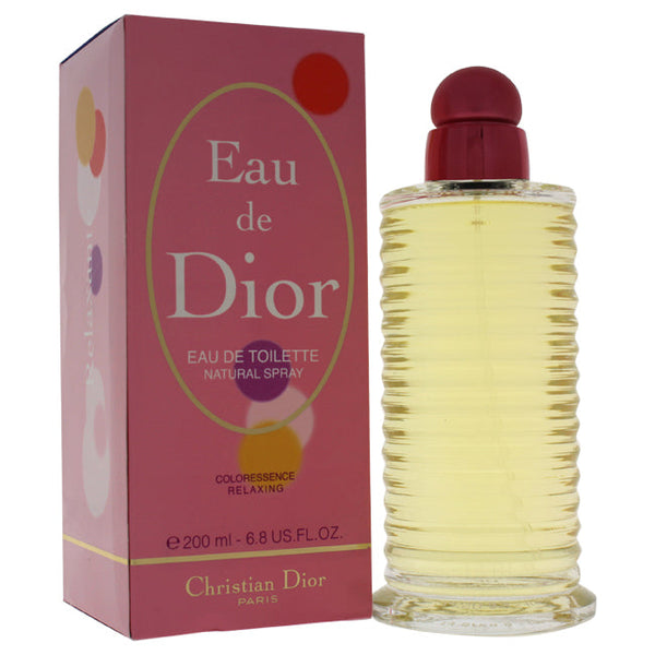 Christian Dior Eau De Dior Coloressence Relaxing by Christian Dior for Women - 6.8 oz EDT Spray