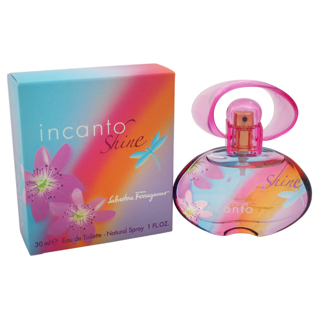 Salvatore Ferragamo Incanto Shine by Salvatore Ferragamo for Women - 1 oz EDT Spray