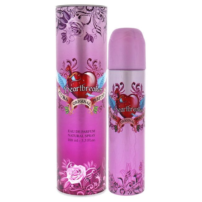 Cuba Cuba Heartbreaker by Cuba for Women - 3.3 oz EDP Spray