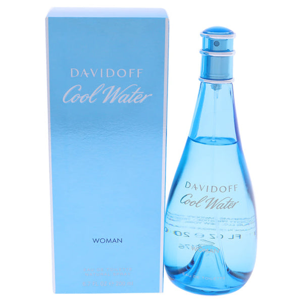 Davidoff Cool Water by Davidoff for Women - 6.7 oz EDT Spray (Limited Edition)
