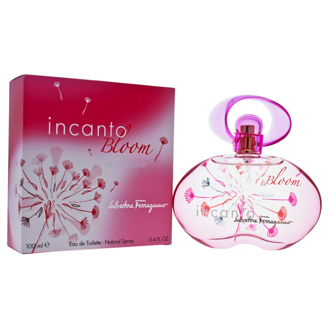 Salvatore Ferragamo Incanto Bloom by Salvatore Ferragamo for Women - 3.4 oz EDT Spray