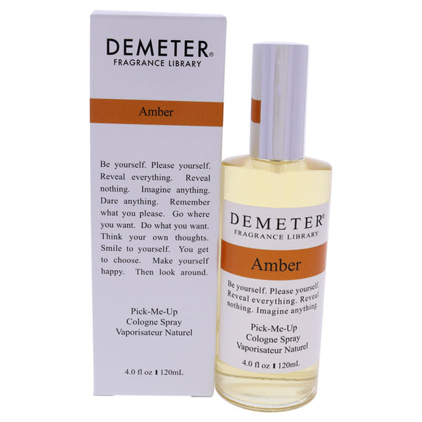 Demeter Amber by Demeter for Women - 4 oz Cologne Spray