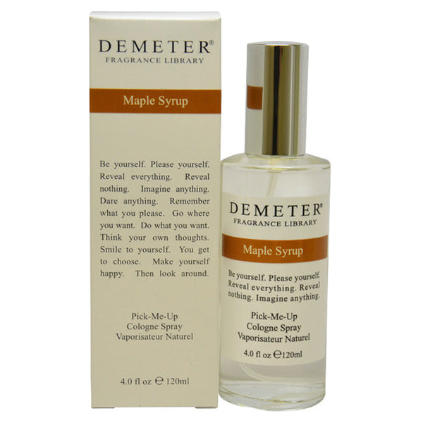 Demeter Maple Syrup by Demeter for Women - 4 oz Cologne Spray