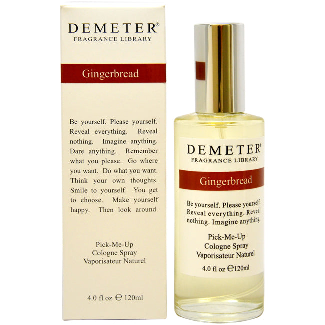 Demeter Gingerbread by Demeter for Women - 4 oz Cologne Spray