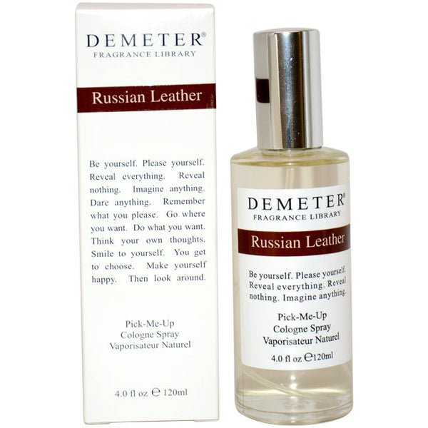 Demeter Russian Leather by Demeter for Women - 4 oz Cologne Spray