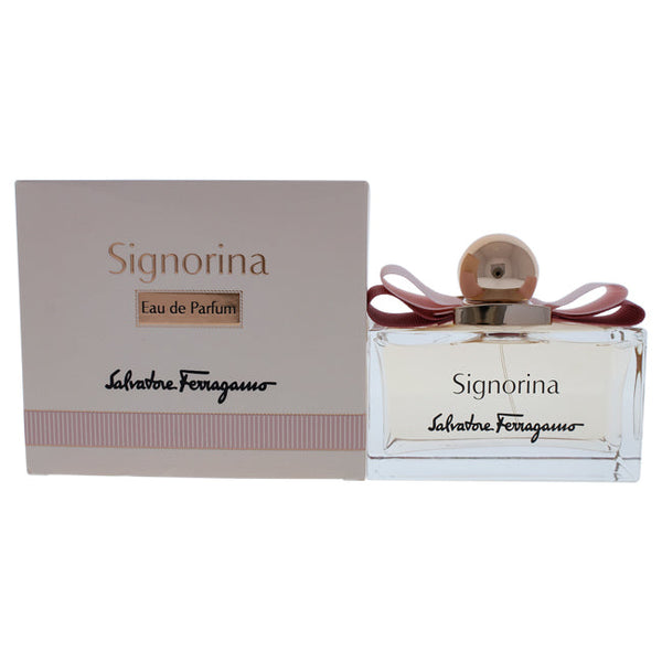 Salvatore Ferragamo Signorina by Salvatore Ferragamo for Women - 3.4 oz EDP Spray