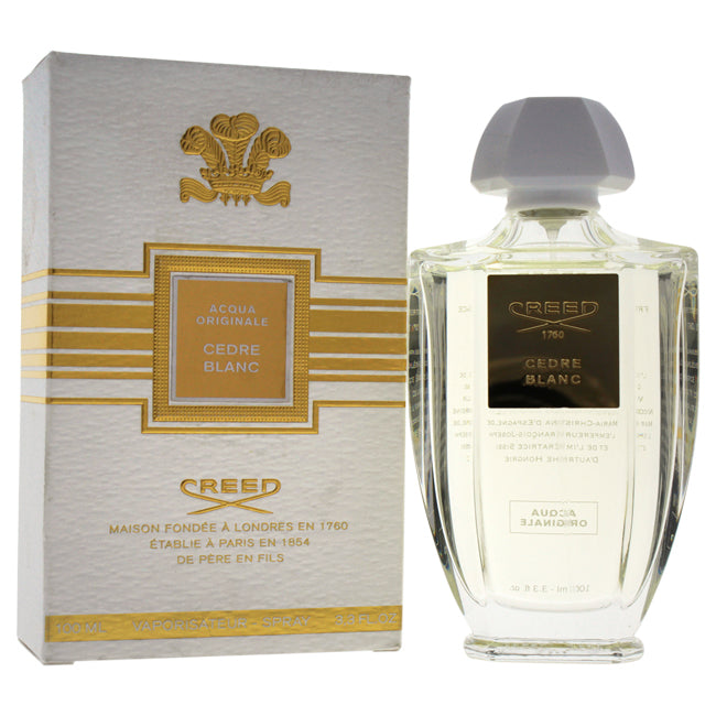 Creed Acqua Originale Cedre Blanc by Creed for Women - 3.3 oz EDP Spray