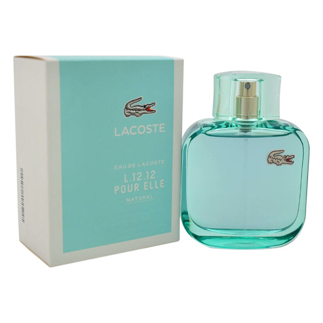 Lacoste Lacoste Eau de Lacoste L.12.12 Pour Elle Natural by Lacoste for Women - 3 oz EDT Spray