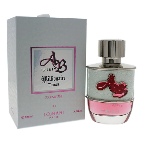 Lomani Ab Spirit Millionaire Premium by Lomani for Women - 3.3 oz EDP Spray