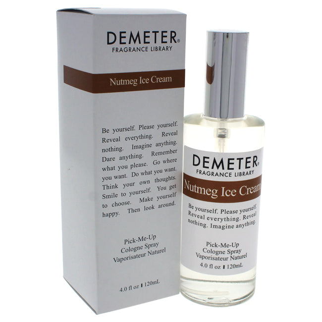 Demeter Nutmeg Ice Cream by Demeter for Women - 4 oz Cologne Spray