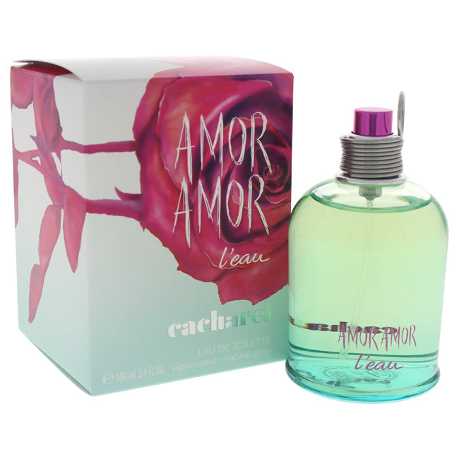 Cacharel Amor Amor Leau by Cacharel for Women - 3.4 oz EDT Spray