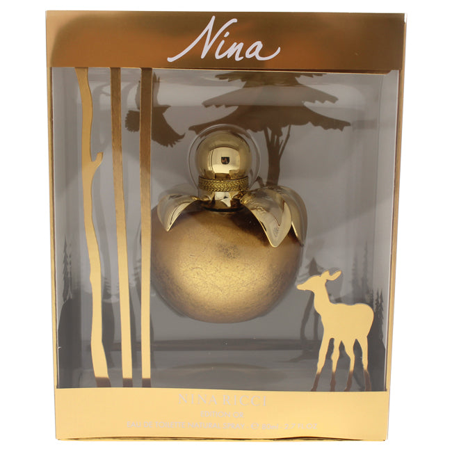 Nina Ricci Nina Edition Or by Nina Ricci for Women - 2.7 oz EDT Spray