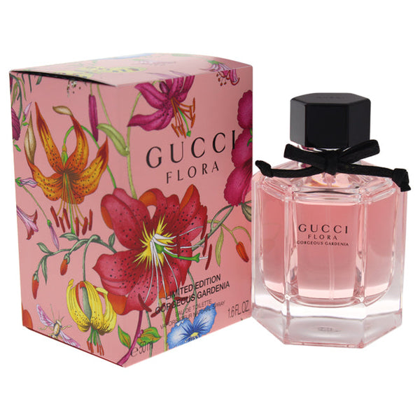 Gucci Flora By Gucci Gorgeous Gardenia by Gucci for Women - 1.6 oz EDT Spray (Limited Edition)